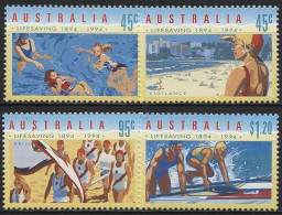 Australien 1994 Australische Lebensrettungsgesellschaft 1385/88 Postfrisch - Neufs