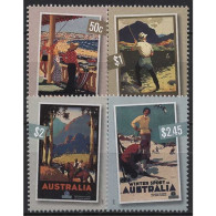 Australien 2007 Fremdenverkehrsplakate Der 1930er Jahre 2822/25 Postfrisch - Nuovi