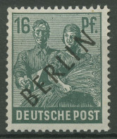 Berlin 1948 Schwarzaufdruck 7 Postfrisch - Ungebraucht