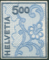 Schweiz 2000 St.Galler Stickerei Stickgarn Auf Satin 1726 Postfrisch - Nuovi