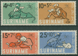 Surinam 1965 Voor Het Kind Kinder Mit Tieren 478/81 Postfrisch - Suriname