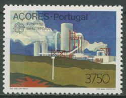 Portugal - Azoren 1983 Europa CEPT Große Werke Geothermie 356 Postfrisch - Açores