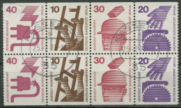 Berlin Heftchenblatt 1974 Unfallverhütung H-Blatt 17 Gestempelt - Postzegelboekjes