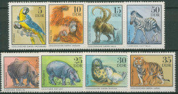 DDR 1975 Tiere Zootiere 2030/37 Postfrisch - Ungebraucht