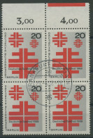 Berlin 1968 Deutsches Turnfest 321 4er-Block Gestempelt (R19635) - Used Stamps