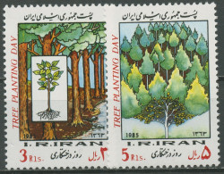 Iran 1985 Tag Des Baumes 2096/97 Postfrisch - Iran