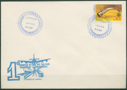 Angola 1983 Weltkommunikationsjahr Horn 679 Auf Brief (X60972) - Angola
