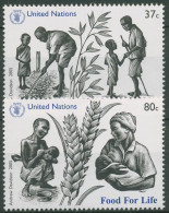 UNO New York 2005 Ernährung Feldarbeit Getreideähren 996/97 Postfrisch - Neufs