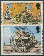 Isle Of Man 1973 Motorradrennen 33/34 Gestempelt - Man (Ile De)