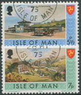 Isle Of Man 1975 Sehenswürdigkeiten Laxey-Tal 58/59 Gestempelt - Isle Of Man