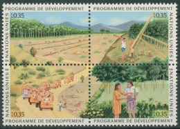 UNO Genf 1986 Entwicklungsprogramm Wald Aufforstung 138/41 ZD Postfrisch - Nuevos