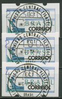Brasilien 1993 Automatenmarken Satz 233000/291000/427000 ATM 5 S11 Gestempelt - Frankeervignetten (Frama)