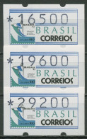 Brasilien 1993 Automatenmarken Satz 16500/19600/29200 ATM 5 S3 Postfrisch - Vignettes D'affranchissement (Frama)