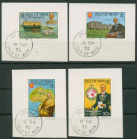 Isle Of Man 1975 Nigeria George Taubman Goldie 64/67 Gestempelt, Briefstücke - Isle Of Man