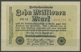 Dt. Reich 10 Millionen Mark 1923, DEU-118g FZ PG, Leicht Gebraucht (K1214) - 10 Millionen Mark