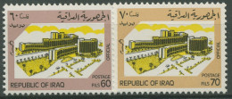 Irak Dienstmarken 1983 Öffentliche Gebäude Mit Aufdruck D 375/76 Postfrisch - Iraq