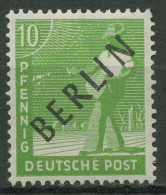 Berlin 1948 Schwarzaufdruck 4 Postfrisch - Unused Stamps