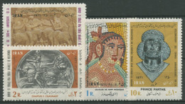 Iran 1971 Gründungstag Persisches Reich, Kunst 1511/14 Postfrisch, Kleine Mängel - Iran
