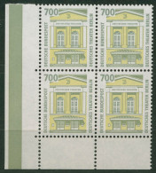 Bund 1993 Sehenswürdigkeiten SWK 1691 4er-Block Ecke 3 Postfrisch - Unused Stamps