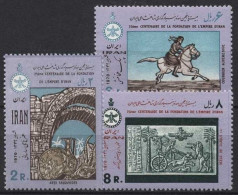 Iran 1970 Gründungstag Persisches Reich Kyros Der Große 1487/89 Postfrisch - Iran