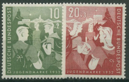 Bund 1952 Jugend: Zweiter Bundesjugendplan 153/54 Mit Falz - Unused Stamps