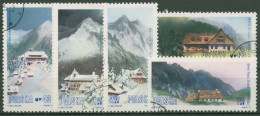 Polen 1972 Gebirge Schutzhütten 2204/08 Gestempelt - Oblitérés