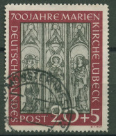 Bund 1951 700 Jahre Marienkirche Lübeck 140 Gestempelt - Gebraucht