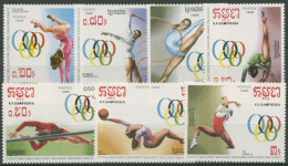 Kambodscha 1988 Olympische Sommerspiele Seoul 922/28 Postfrisch - Cambodge