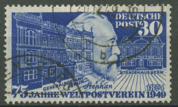 Bund 1949 75 Jahre Weltpostverein, Heinrich Von Stephan 116 Gestempelt, Geprüft - Used Stamps