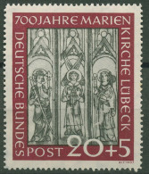 Bund 1951 700 Jahre Marienkirche Lübeck 140 Postfrisch - Nuovi