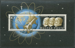 Ungarn 1962 Weltraumfahrt J.Gagarin Block 33 A Postfrisch (C92376) - Blokken & Velletjes