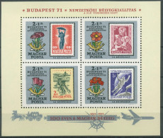 Ungarn 1971 Briefmarken-Ausstellung '71 Block 83 A Postfrisch (C92462) - Blocks & Kleinbögen