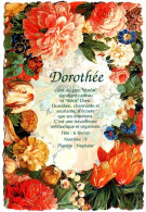 Carte Prénom  Fleurs DOROTHEE Fleur Carte Vierge TBE - Prénoms