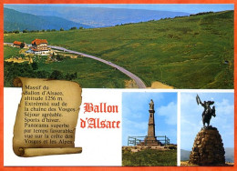 BALLON D'ALSACE Multivues CIM Carte Vierge TBE - Autres & Non Classés