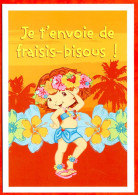 Carte Enfants Charlotte Aux Fraises 1 Carte Vierge TBE - Cartoline Umoristiche