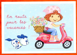Carte Enfants Charlotte Aux Fraises 4 Carte Vierge TBE - Humorkaarten