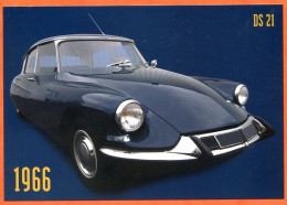 CP Citroën DS 21 1966 Automobile Auto Carte Vierge TBE - Passenger Cars