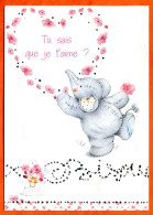 Carte Elliot And Buttons Elephant Souris Tu Sais Que Je T'aime ? Coeur - Elliot