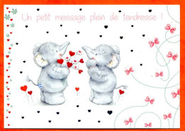 Carte Elliot And Buttons Elephant Souris Un Petit Message Plein De Tendresse ! - Elliot