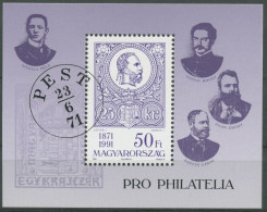 Ungarn 1991 Ungarische Briefmarken MiNr.6 Block 220 Postfrisch (C92675) - Blocchi & Foglietti