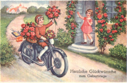 Geburtstag - Motorrad Kinder - Anniversaire