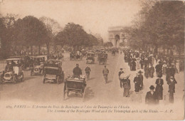 France - Paris - L' Avenue Du Bois De Boulogne Et L' Arc De Triomphe De L' Etoile - Other & Unclassified