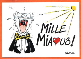 CP Humour Chat  Frapar Illustrateur Mille Miaous ! Combier  Carte Vierge TBE - Cats
