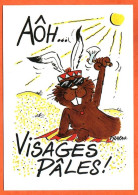 CP Humour Chat  Frapar Illustrateur Visages Pales ! Combier  Carte Vierge TBE - Chats