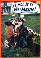 Animal Humour Vache 4 CIM By Spadem Carte Vierge TBE - Cows