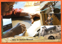 CP 88 MIRECOURT Ambassadeur De Lorraine  Multivues Luthier Dentelle Carte Vierge TBE - Werbepostkarten