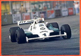 Cp WILLIAMS JONES  Sport Auto Formule 1 Carte Vierge TBE - Grand Prix / F1