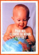 CP Enfants Enfant Bébé Globe Combier Carte Vierge TBE - Portretten