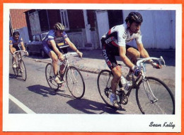 CP Sean KELLY Sport Cyclisme Velo Photo Miroir Du Cyclisme Carte Vierge TBE - Cyclisme