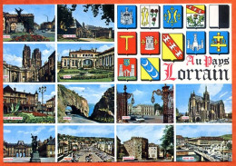 Souvenir De Lorraine Au Pays Lorrain Blasons Verdun , Bar Le Duc , Longwy , Epinal , Metz Toul Etc - Lorraine
